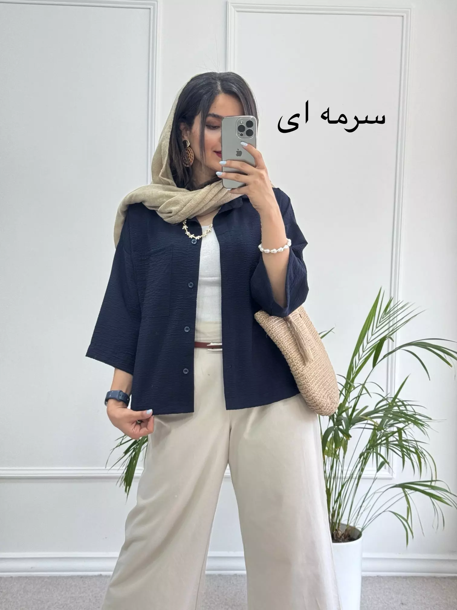 مانتو شومیزی باکسی آبنباتی